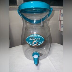 NEW Miami dolphin drink dispenser size 132oz